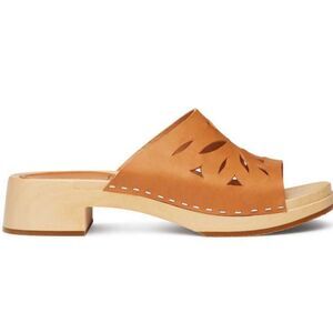 New Never Worn HASBEENS Swedish Lacy Slipper sandals , size EU 38, US size 8.